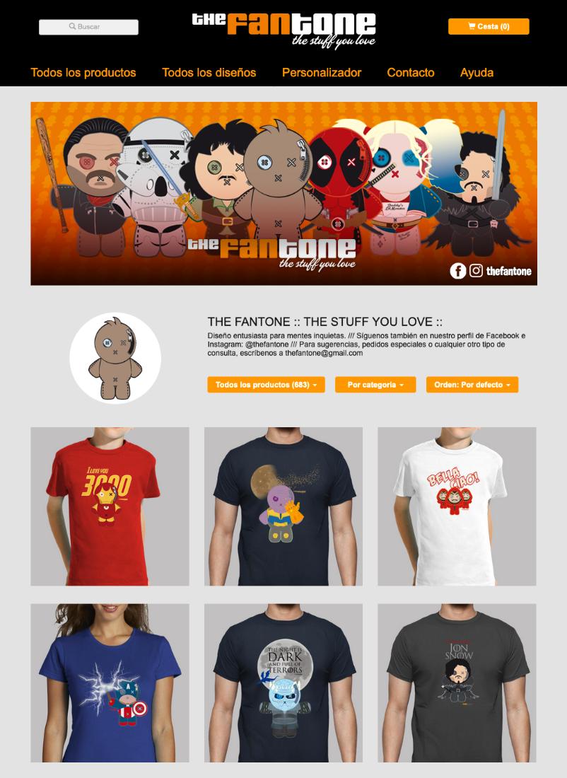 the Fantone · tienda online