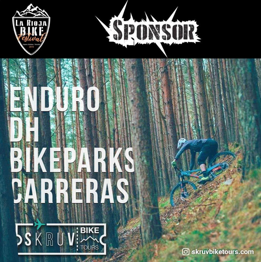 SKRUV sponsor enduro