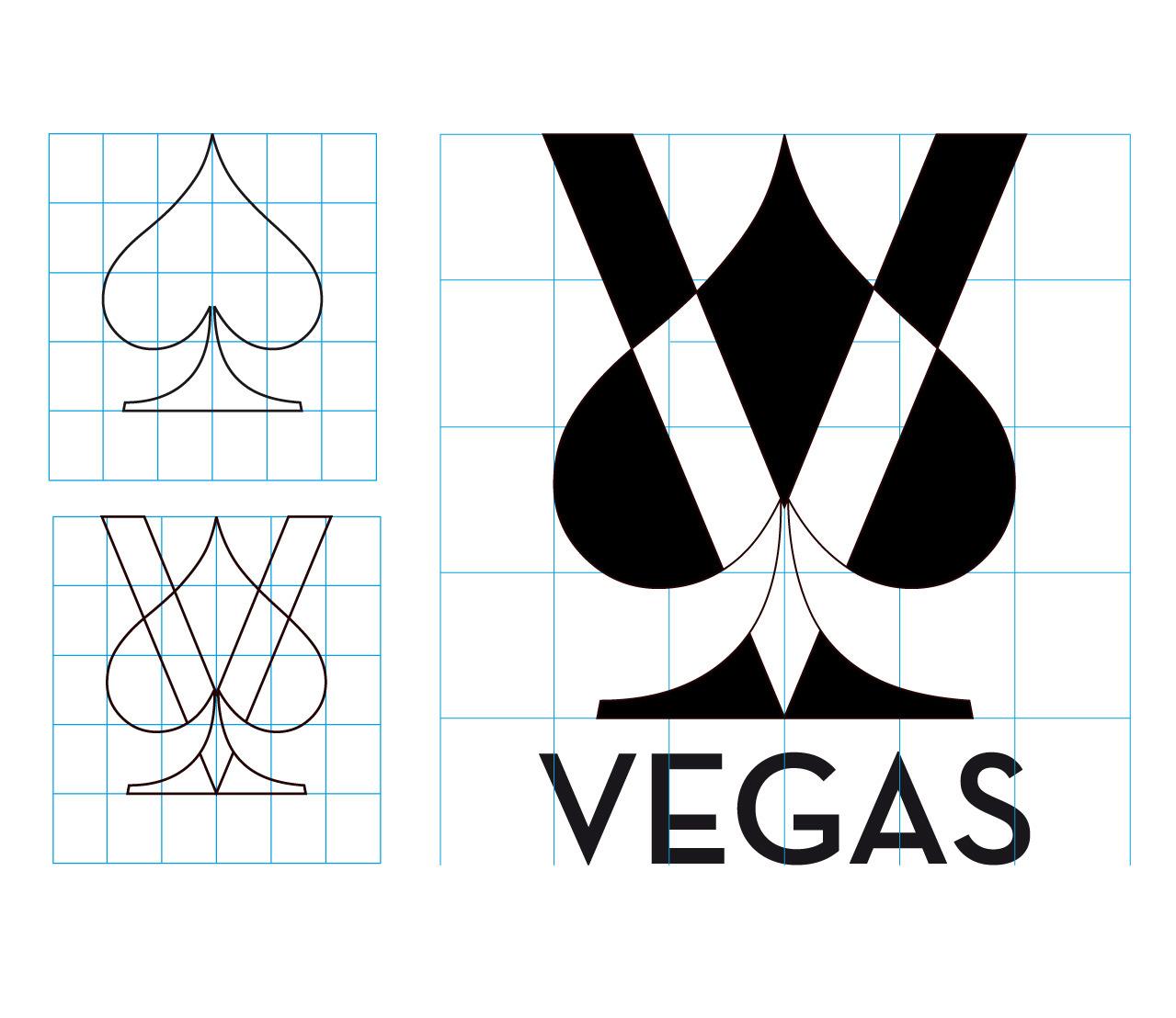 Vegas TV · retícula y construcción